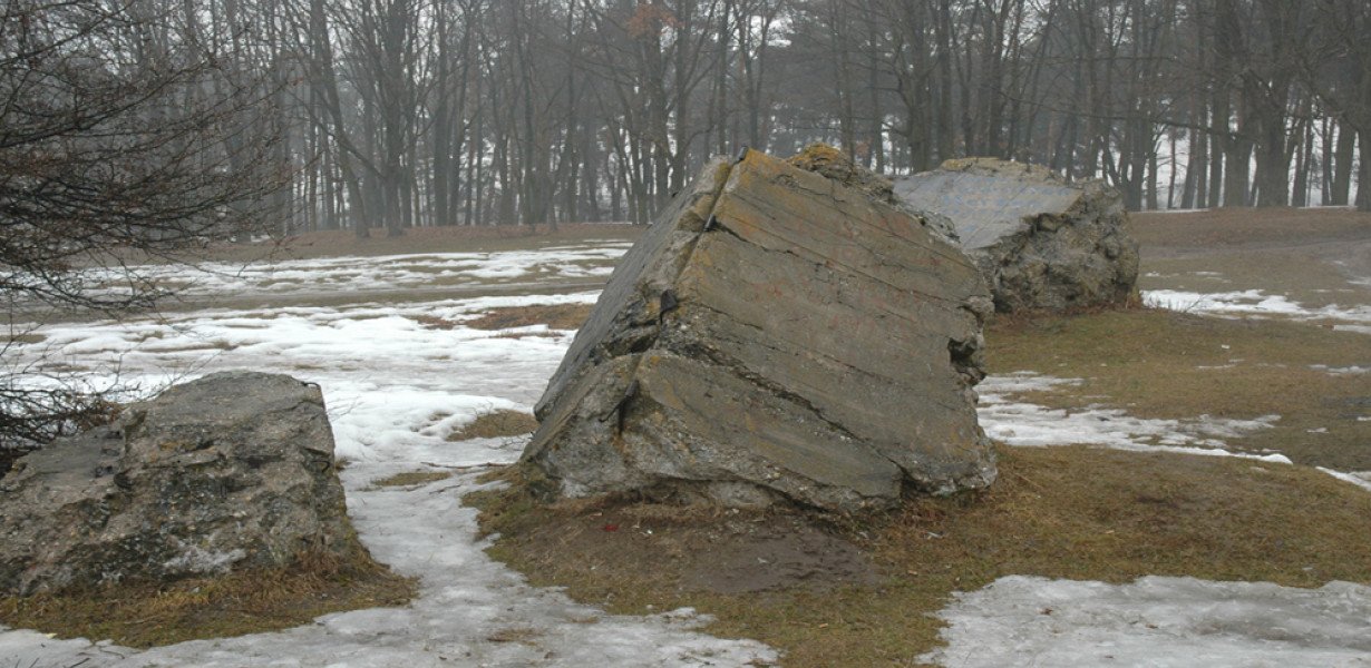 Hitler legkeletibb bunkerének, a Werwolfnak a romjai a mai napig megtalálhatóak Ukrajnában