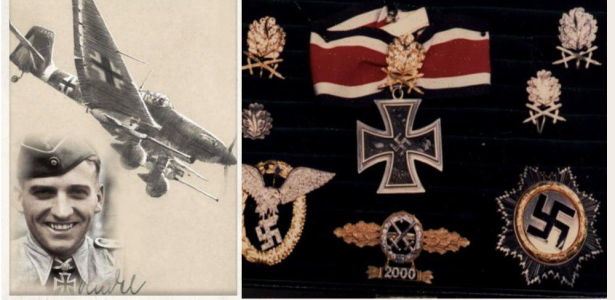 Szálasi Vitézségi Éremmel is kitüntette, Sztálin vérdíjat tűzött ki a Luftwaffe pilótaászra
