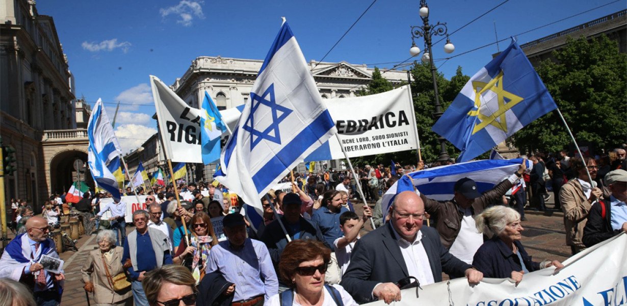 Olaszország: Megpróbálták elkergetni a zsidókat az antifasiszta felvonulásokról