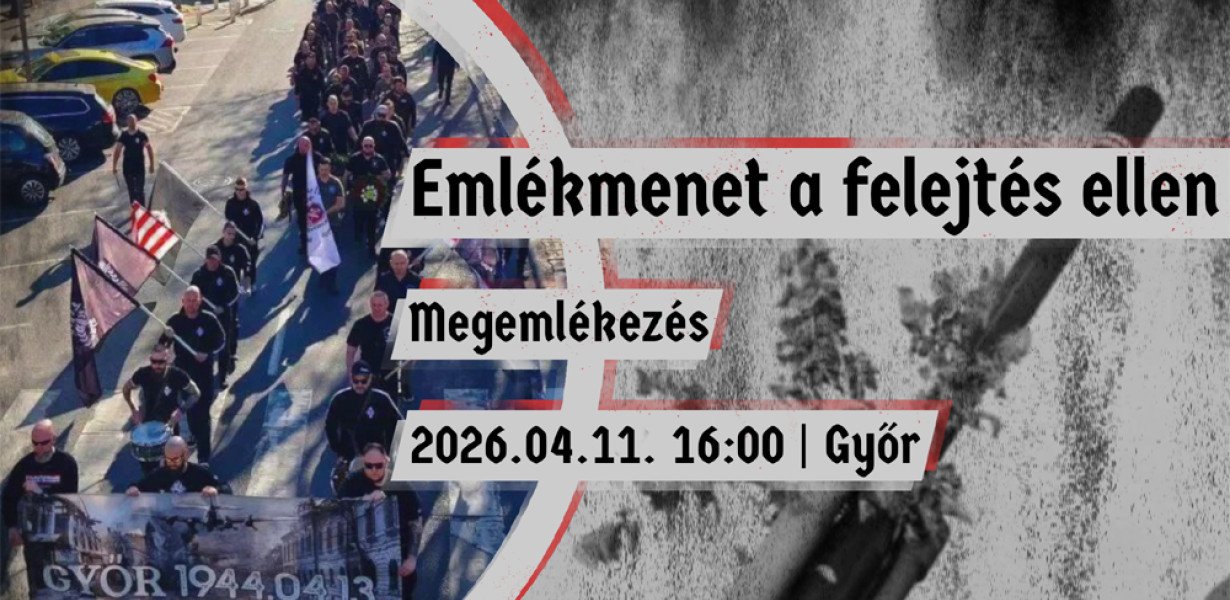 2026.04.11.: Megemlékezés a terrorbombázások áldozatairól Győrben