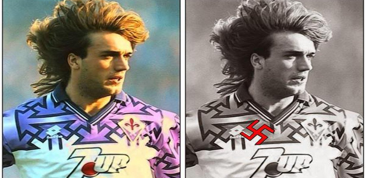 Horogkeresztes minta miatt tiltották be a firenzei futballklub mezét