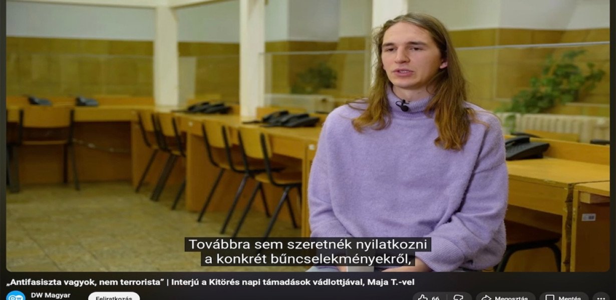 Antifa terroristát mosdat a Deutsche Welle magyar részlege