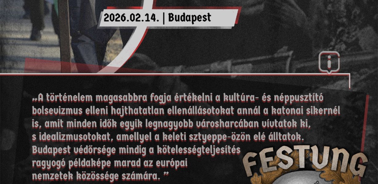 2026.02.14. Budapest: Becsület napja megemlékezés