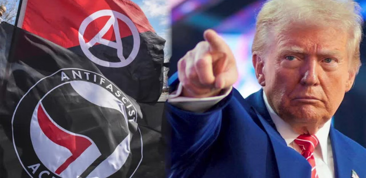 Donald Trump terrorszervezetté nyilvánítja az Antifát