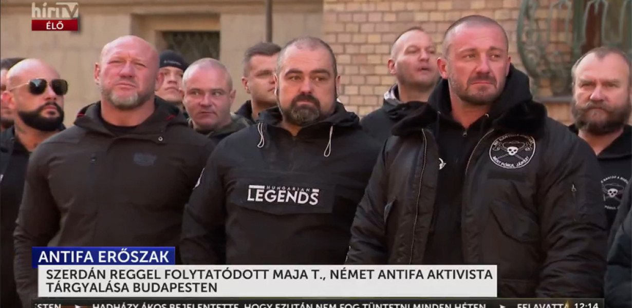 A Betyásereg és a HVIM mutatott erőt az Antifákkal szemben Simion Trux újabb tárgyalása alatt