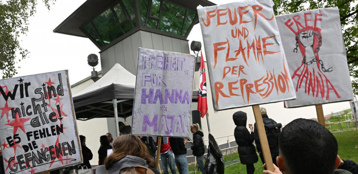 Öt év börtönt kapott egy német antifa terroristanő a becsület napi támadások miatt