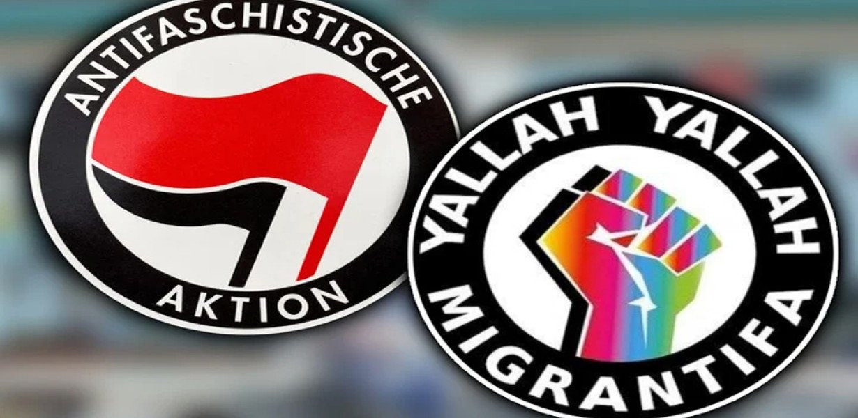 A rendőrök sajnos megakadályozták Lipcsében, hogy 3500 antifa „szóváltásba keveredjen” egymással