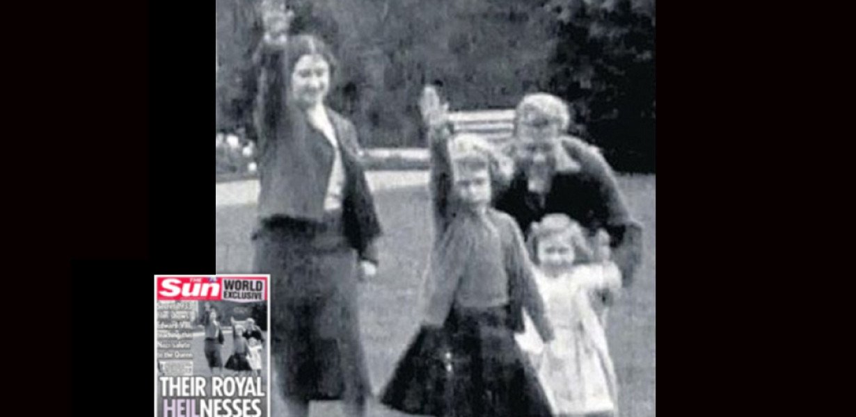 II. Erzsébet nemzetiszocialista karlendítés miatt keveredett botrányba